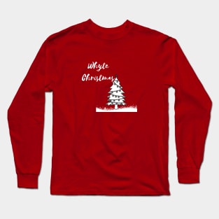 White Christmas Long Sleeve T-Shirt